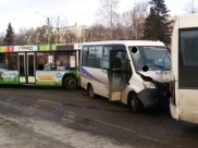 ДТП с пассажирскими автобусами.