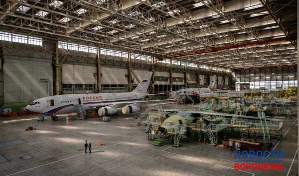 На «ВАСО» на ремонте находится Ил-96-300.