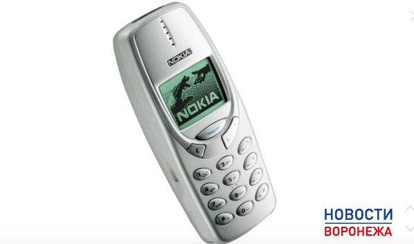 Легендарная Nokia 3310.