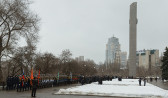 Церемония прошла на площади Ленина.