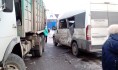 ДТП маршрутки и грузовика.