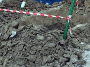 Мужчина погиб в траншее.