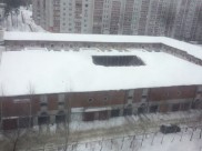 Обвалилась крыша.