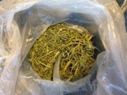Изъяли сверток с марихуаной.