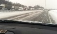Пробка растянулась на несколько километров.