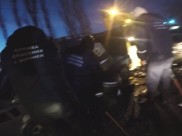 Спасатели деблокировали пострадавших.