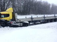 ДТП Ford со Scania.