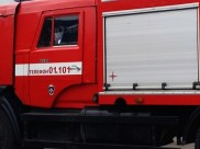 Огонь потушили спасатели.
