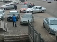 Водители устроили драку.