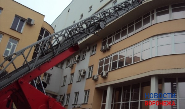 Условный пожар произошел на улице Среднемосковская.