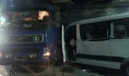 В Новоусманском районе столкнулись грузовик и микроавтобус.