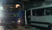 В Новоусманском районе столкнулись грузовик и микроавтобус.