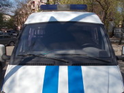 Полицейские задержали подозреваемого.