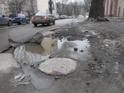 В Воронеже идет активный ремонт дорог.