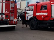 Огонь тушили 6 пожарных отделений.