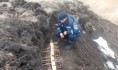Боеприпасы взорвали на подрывной площадке.