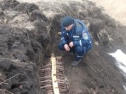 Боеприпасы взорвали на подрывной площадке.
