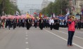 Первомайска демонстрация в Воронеже.