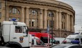 Работы после взрыва в метро.