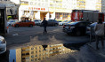 Авария с участием автобуса и трех авто.