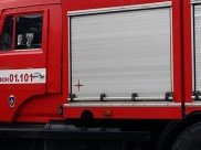 На месте аварии работало одно пожарное отделение.