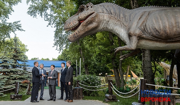 Алексей Гордеев посетил парк «Орленок».