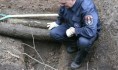Снаряд уничтожили на полигоне.