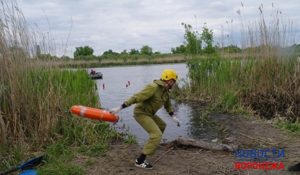 Учения прошли на озере Большое.