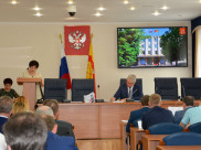 Выступление Людмилы Подшиваловой.
