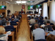 Заседание Воронежской городской Думы.
