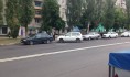 В аварию попали шесть авто.