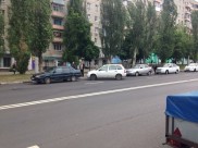 В аварию попали шесть авто.