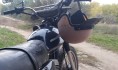 Парень угнал байк со двора.