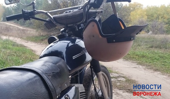Парень угнал байк со двора.