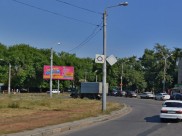 Перекресток с круговым движением.