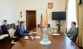 Встреча Алексея Гордеева и Михаила Бычкова.