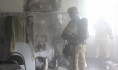 Произошел пожар в здании больницы.