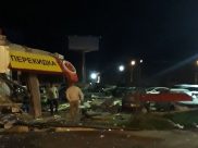 В аварии погиб один человек и двое пострадали.