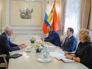 Встреча в правительстве Воронежской области.