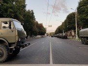 Движение перекрыли вокруг площади Ленина.