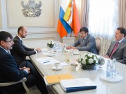 Встреча губернатора с руководством Ward Howell.
