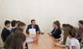 Иван Кандыбин встретился со школьниками.