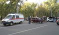 Столкнулись две машины.