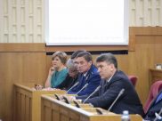 Николай Шишкин на заседании облДумы.