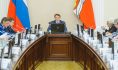 Оперативное совещание в облправительстве.