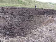Снаряд взорвали на полигоне Погоново.