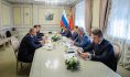 На встрече в правительстве Воронежской области.