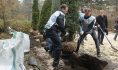 Субботник в дендропарке.