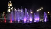 Сухой фонтан на Советской площади в Воронеже.