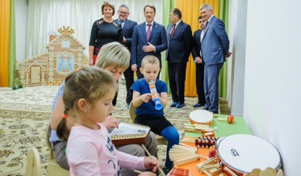 В Воронеже открыли новый детсад в Шилово. 